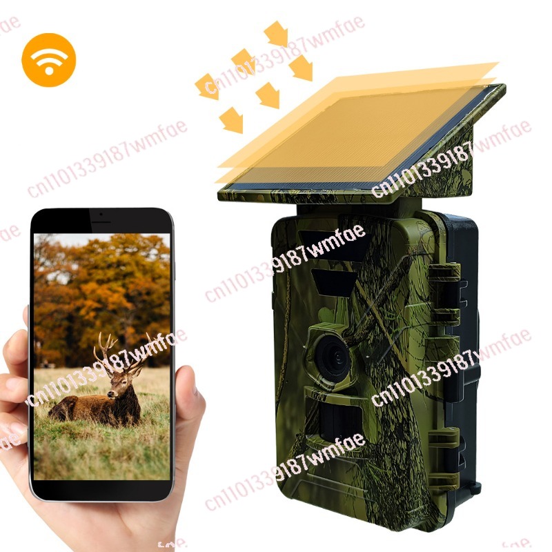 Outdoor Hunting Camera Wifi - Wildlife Hunting Camera Solar Trail Camera