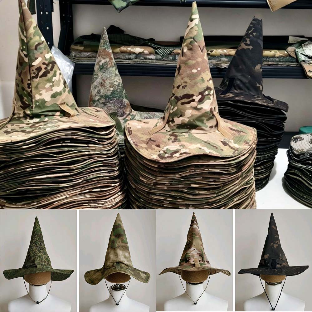 Outdoor Hunting Prints - Magic Wizard Hat Tactical Camouflage Hunting