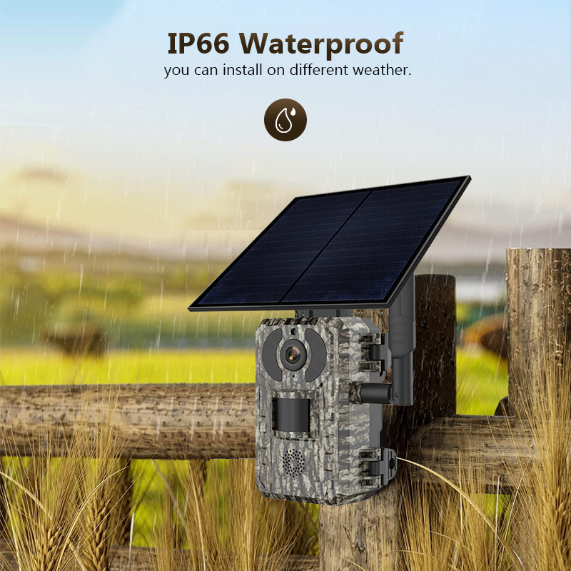 Outdoor Hunting Camera Wifi - 4G 4MP Outdoor Wildlife Hunting Trail