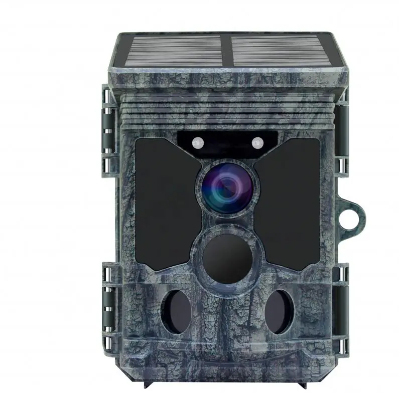 Outdoor Hunting Video Camera - New Technology 4K Solar Panel Camo