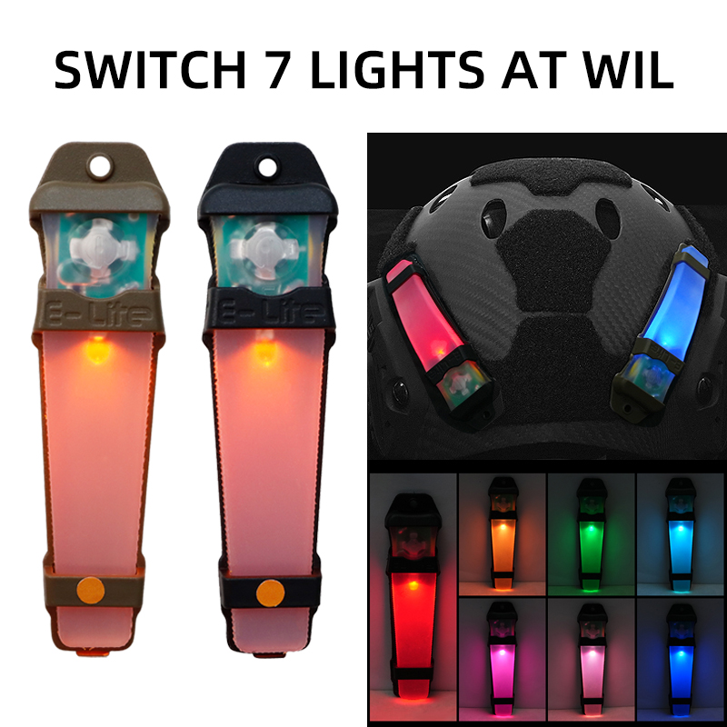 Qc Hunting & Outdoor Sports Wantagh Ny - BOOIU Tactical Helmet Light Seven-Color Safety