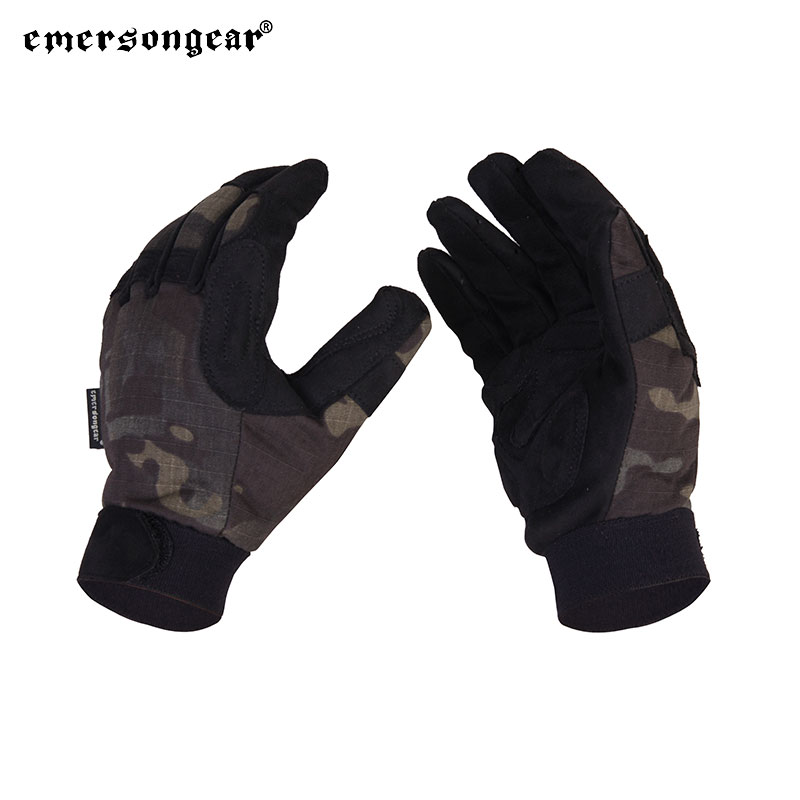 Outdoor Hunting Gloves - Emersongear Tactical Lightweight Camo Gloves Hunting