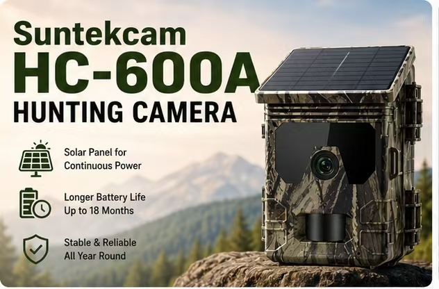 Outdoor Hunting Camera Wifi - Solar Wildlife 50MP 4K Video Trail