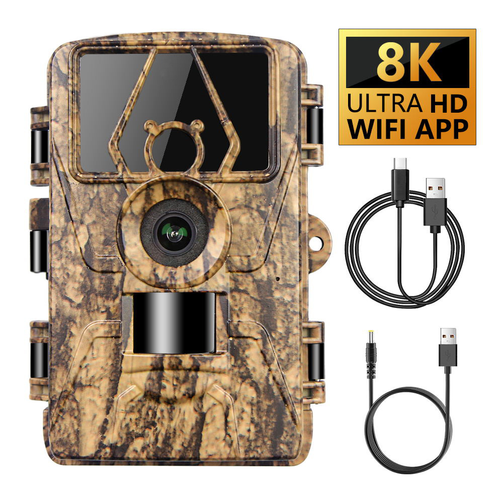 Outdoor Hunting Camera Wifi - PR801W Ultra Clear 8K Video 60MP