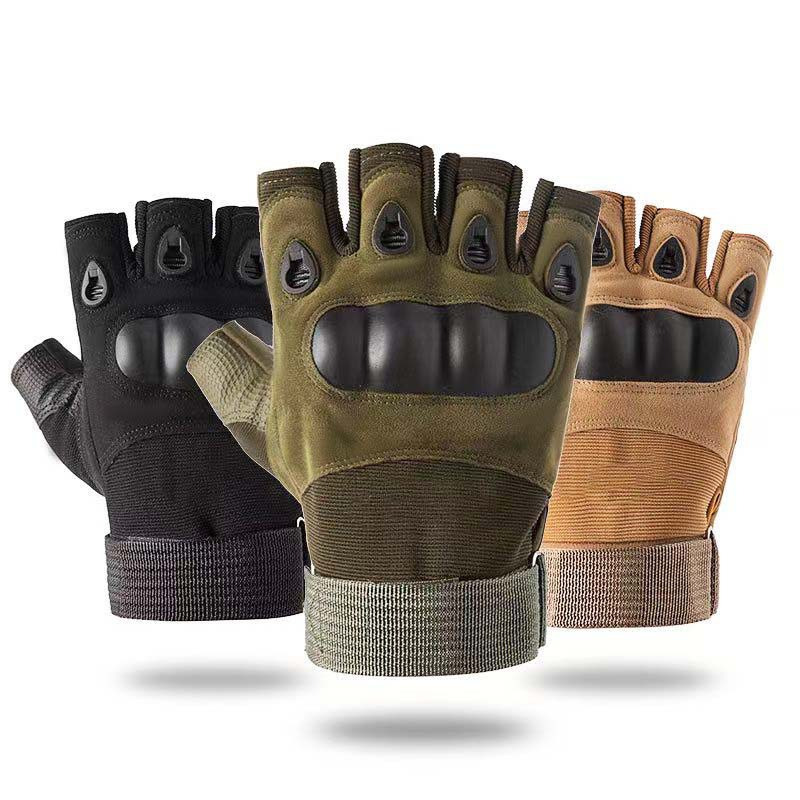 Outdoor Tactical Gloves Half F - Outdoor Hunting Gloves review and price