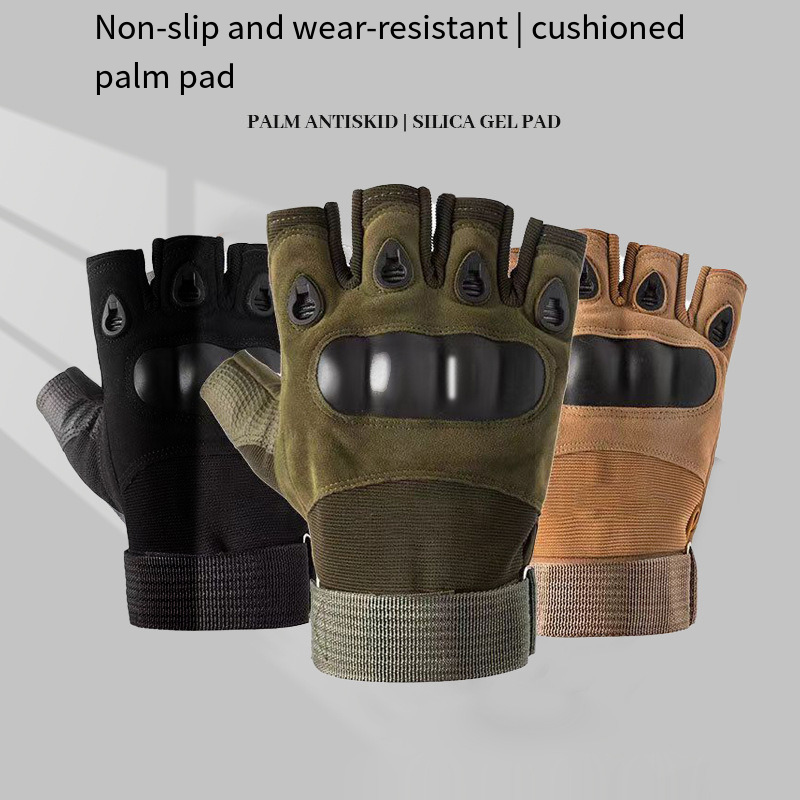 Outdoor Tactical Gloves Half F - Outdoor Hunting Gloves review and price