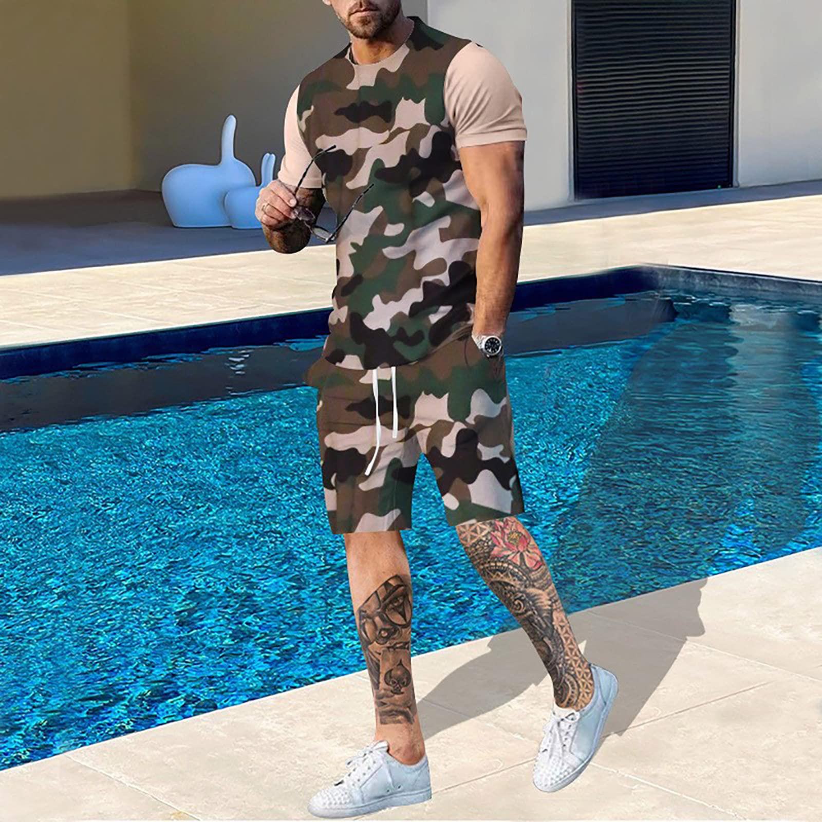Summer Men Camouflage T shirt  - Outdoor Hunting Outfit review and price