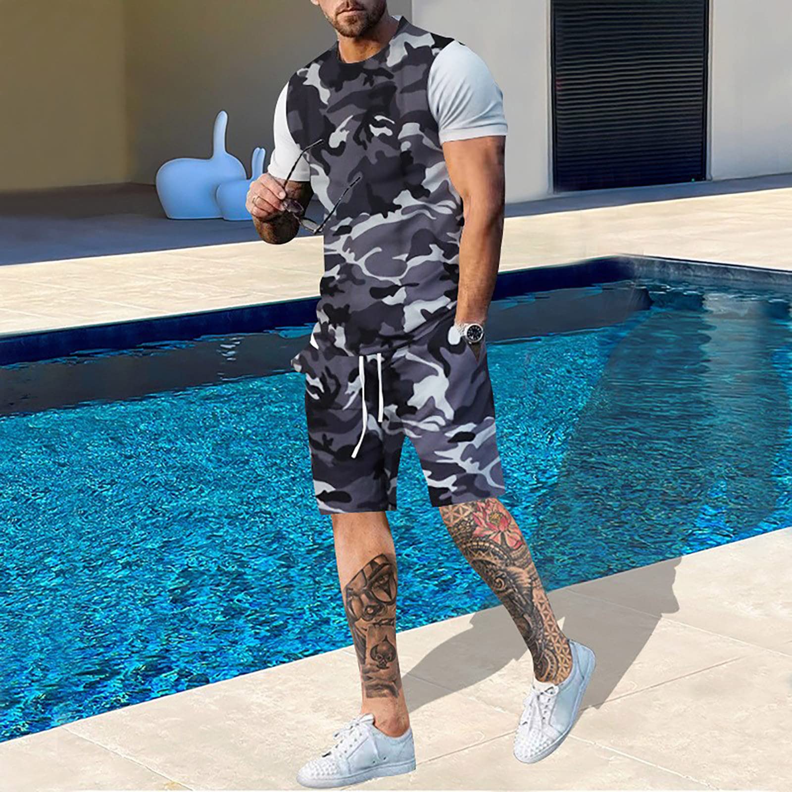 Summer Men Camouflage T shirt  - Outdoor Hunting Outfit review and price