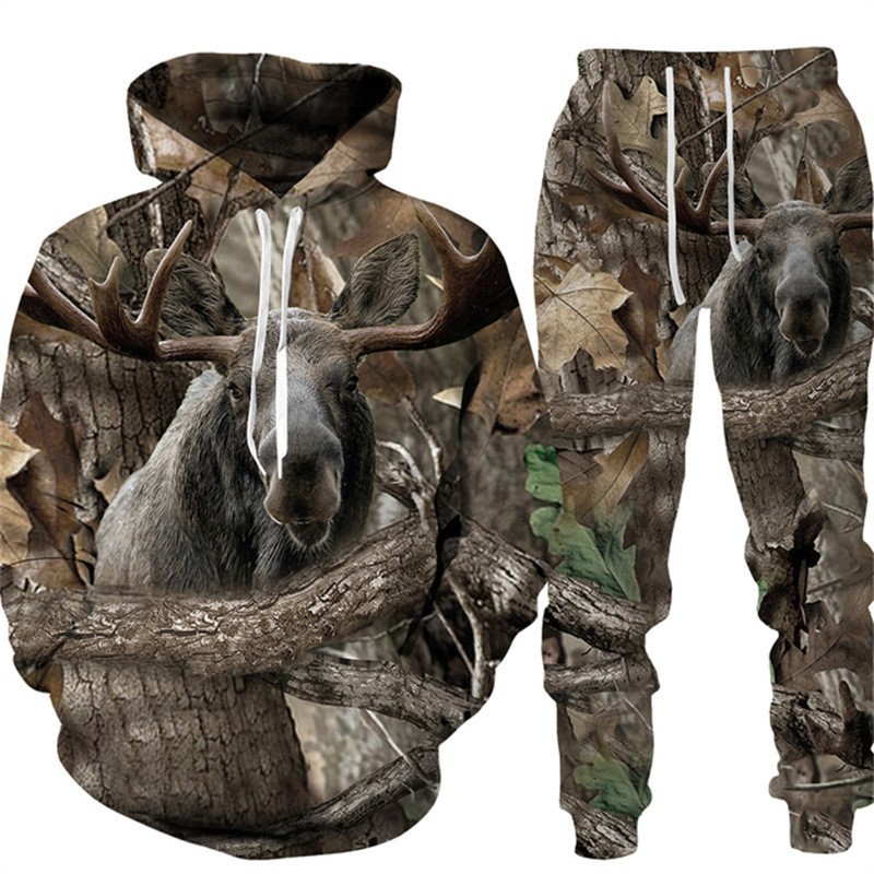 Men's Camouflage Hunting Anima - Outdoor Hunting Outfit review and price