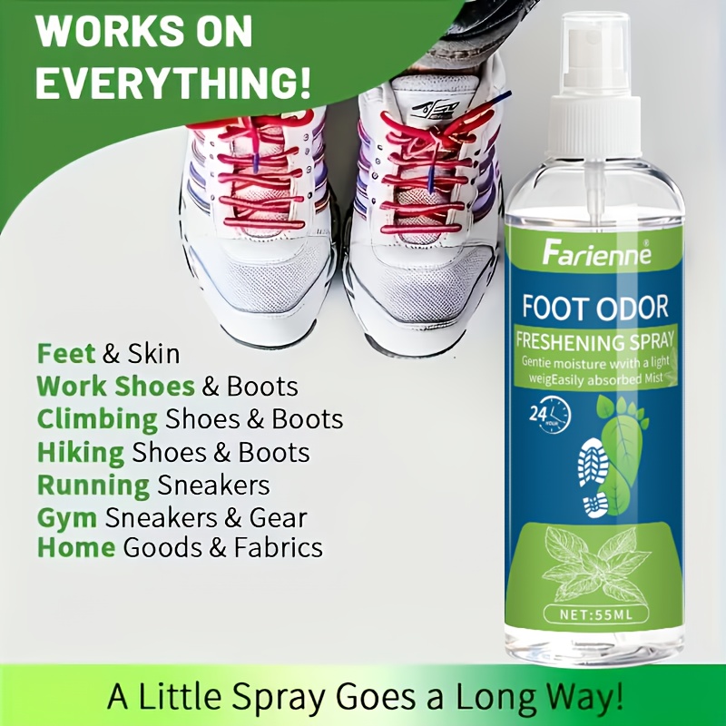 55ml Foot Shoes Deodorizer Spr - Scent Eliminator Spray review and price