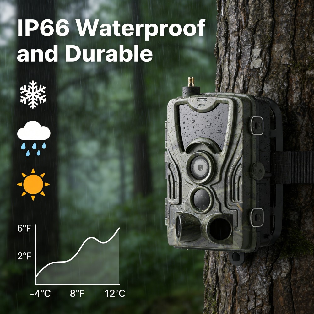 4G 4K 120MP Live Video 5000mAh - Outdoor Hunting Video Camera review and price
