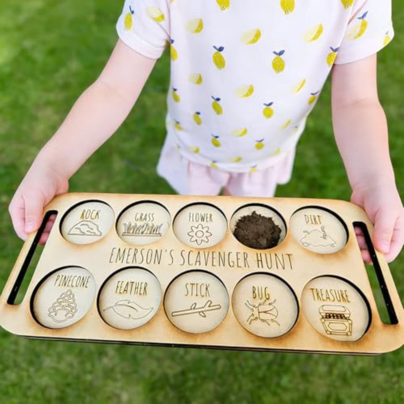 Portable Wooden Bug Scavenger  - Outdoor Hunting Games For Kids review and price