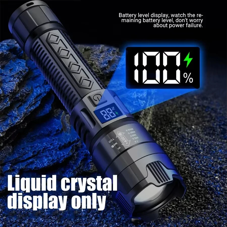 Tactical LED Flashlight 2000LM - Tactical Flashlight Rechargeable review and price