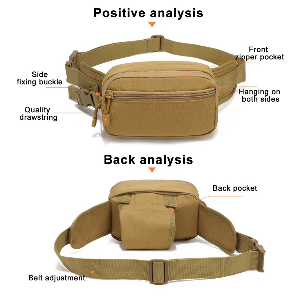 800D Oxford Fabric Fanny Bag T - Outdoor Hunting Fabric review and price