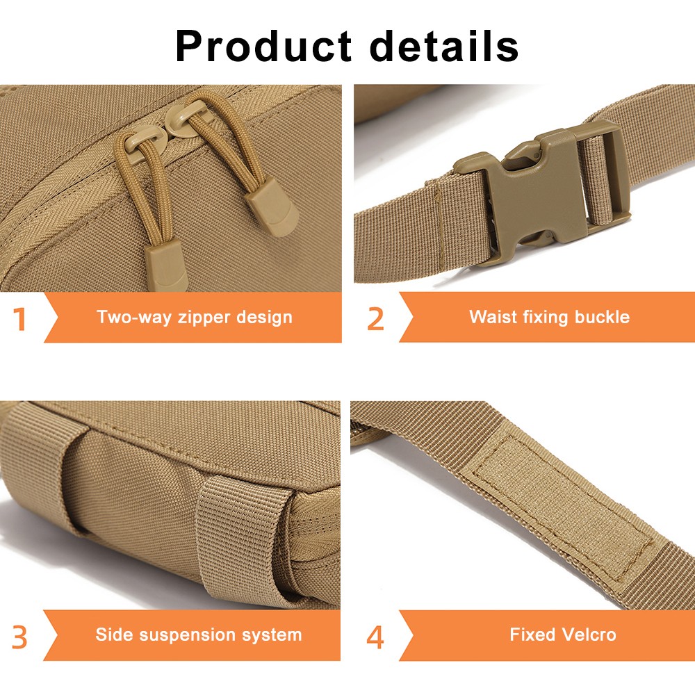 800D Oxford Fabric Fanny Bag T - Outdoor Hunting Fabric review and price