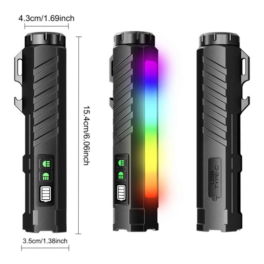 Tactical Flashlight Type-c Rec - Tactical Flashlight Rechargeable review and price