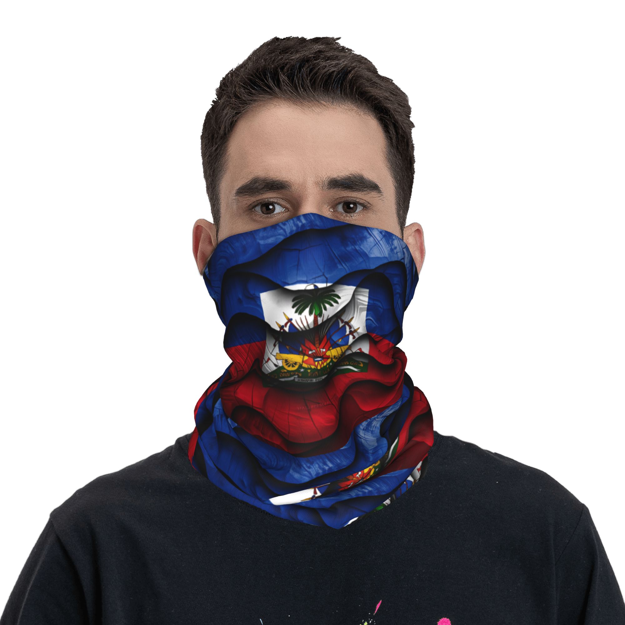 Haiti Flag Balaclava  Hunting  - Outdoor Hunting Prints review and price
