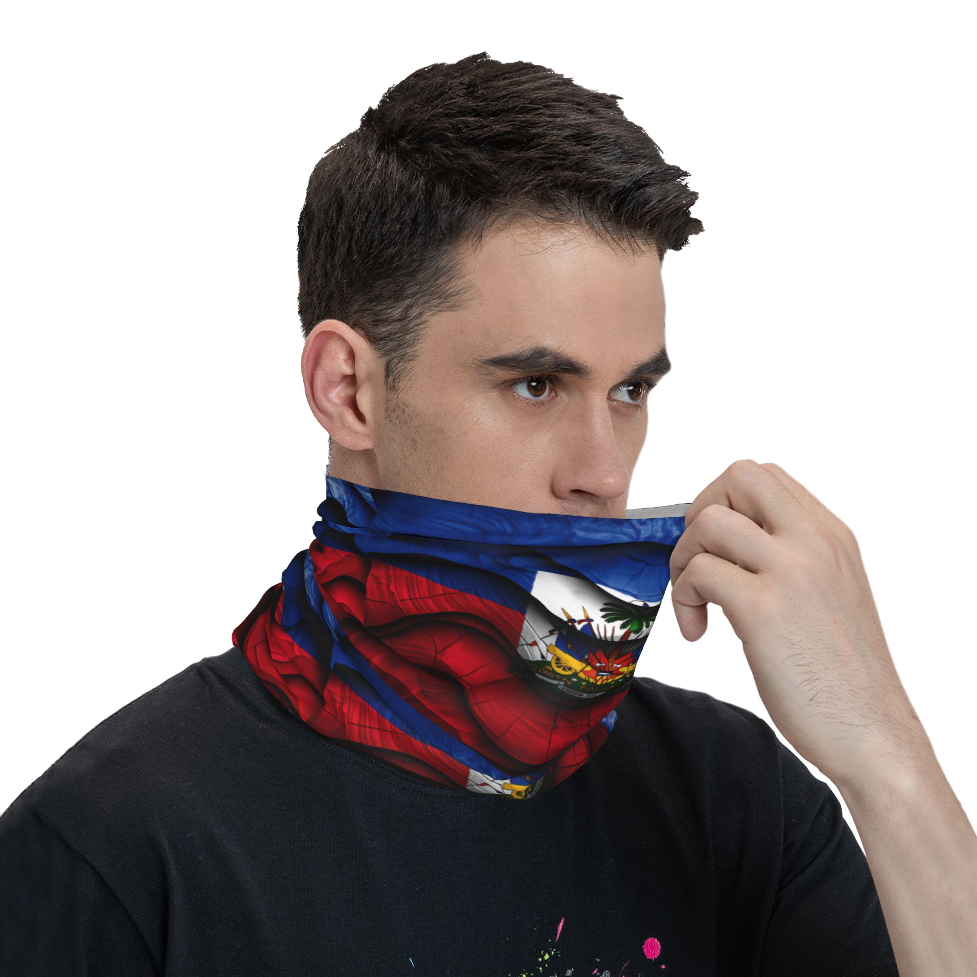 Haiti Flag Balaclava  Hunting  - Outdoor Hunting Prints review and price