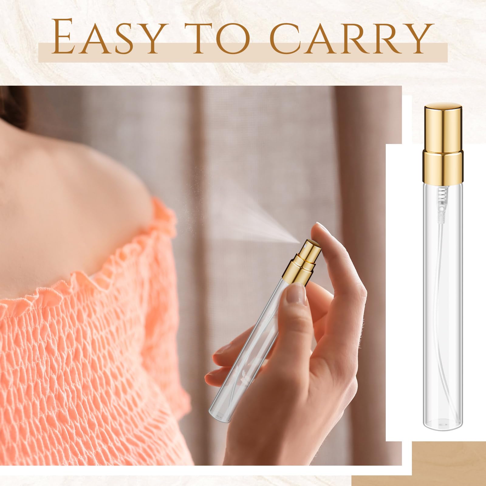 60pcs mini transparent perfume - Scent Eliminator Spray review and price