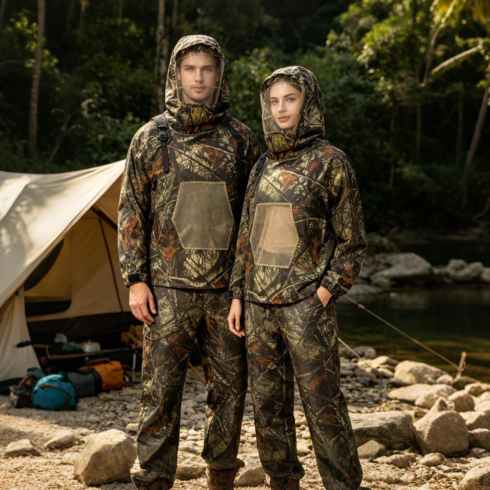 Hunting Suit Fly Proof Mesh Ou - Outdoor Hunting Outfit review and price