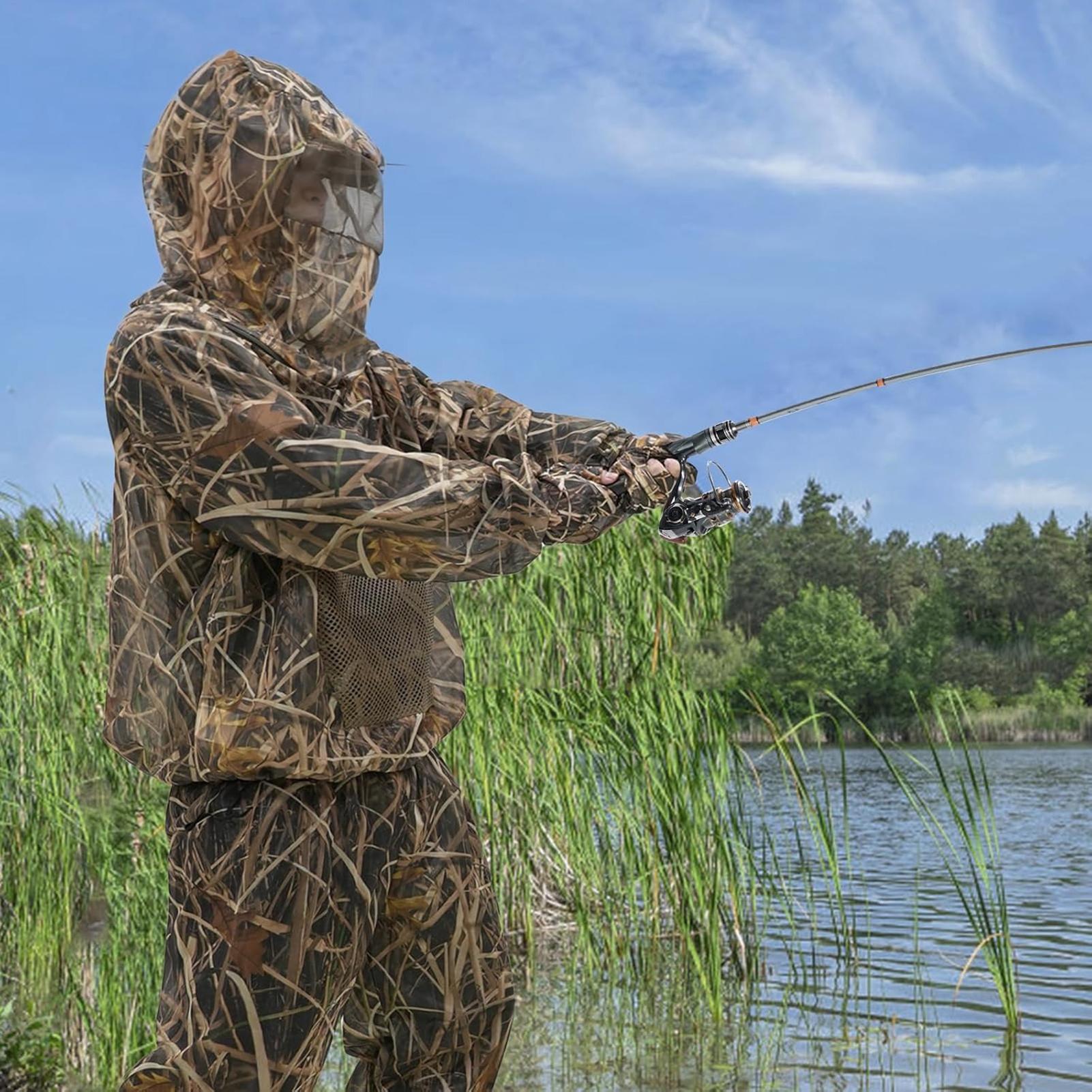 Hunting Suit Fly Proof Mesh Ou - Outdoor Hunting Outfit review and price