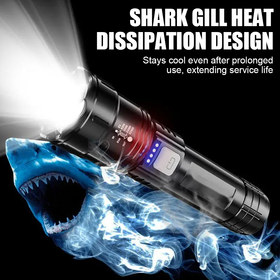 High Power P50 LED Flashlight  - Tactical Flashlight Rechargeable review and price