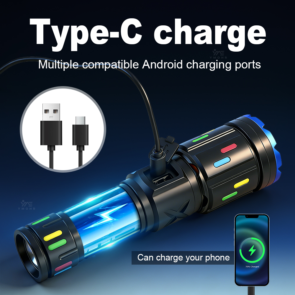 XHP70 High Power Camping Flash - Tactical Flashlight Rechargeable review and price