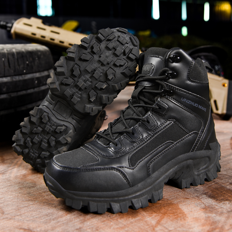 Men'sHiking Shoes Tactical Spo - Outdoor Hunting Fabric review and price