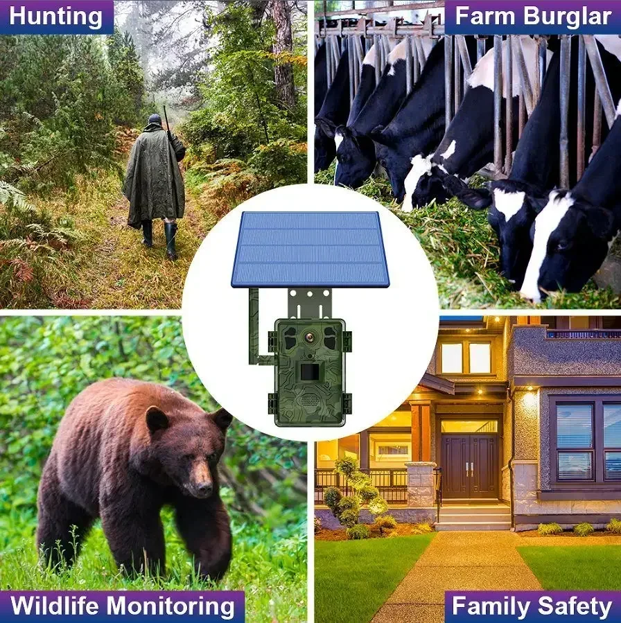 Solar Hunting Camera Mobile Re - Outdoor Hunting Video Camera review and price