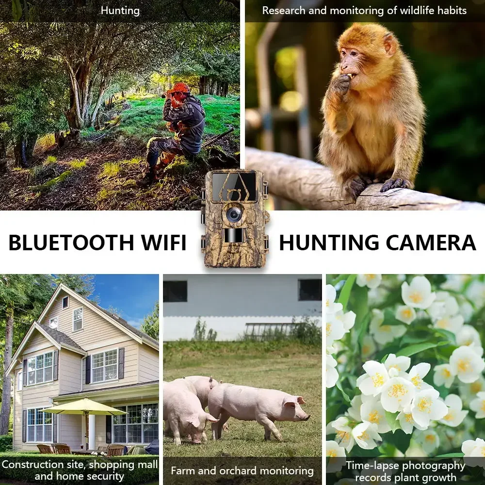 PR801W WIFI 8K 60MP Digital Tr - Outdoor Hunting Camera Wifi review and price