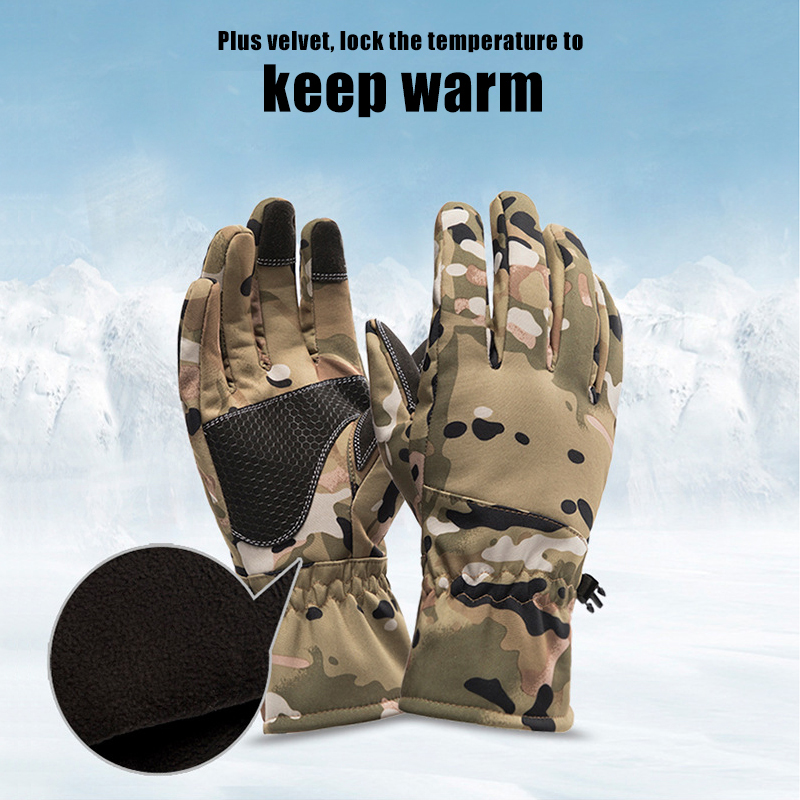 Tactics Outdoors Camouflage Hu - Outdoor Hunting Gloves review and price