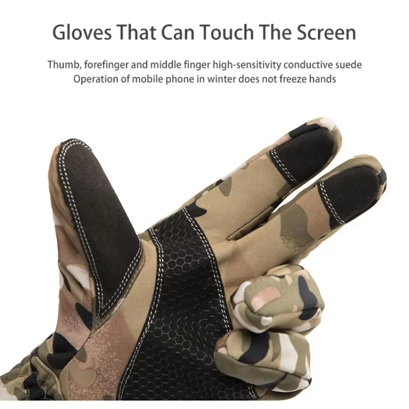 Tactics Outdoors Camouflage Hu - Outdoor Hunting Gloves review and price