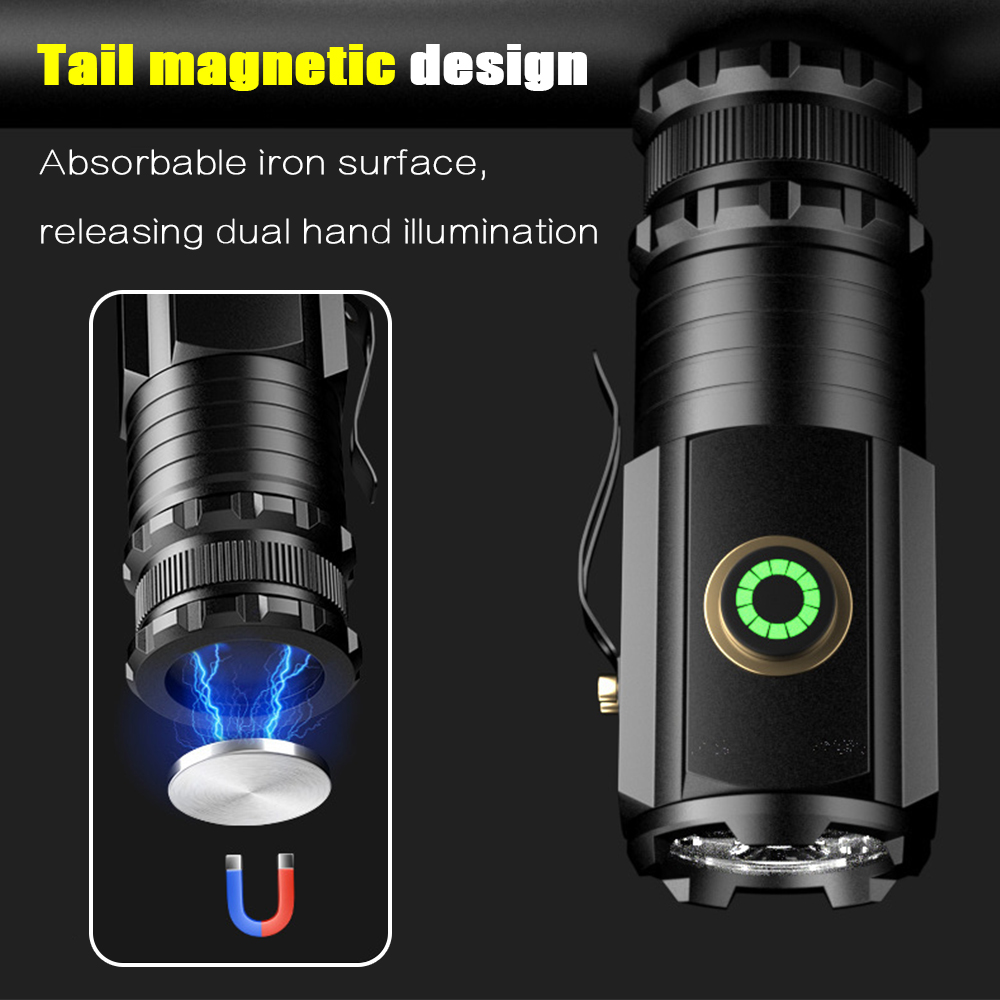 Portable Powerful Mini LED Fla - Tactical Flashlight Rechargeable review and price