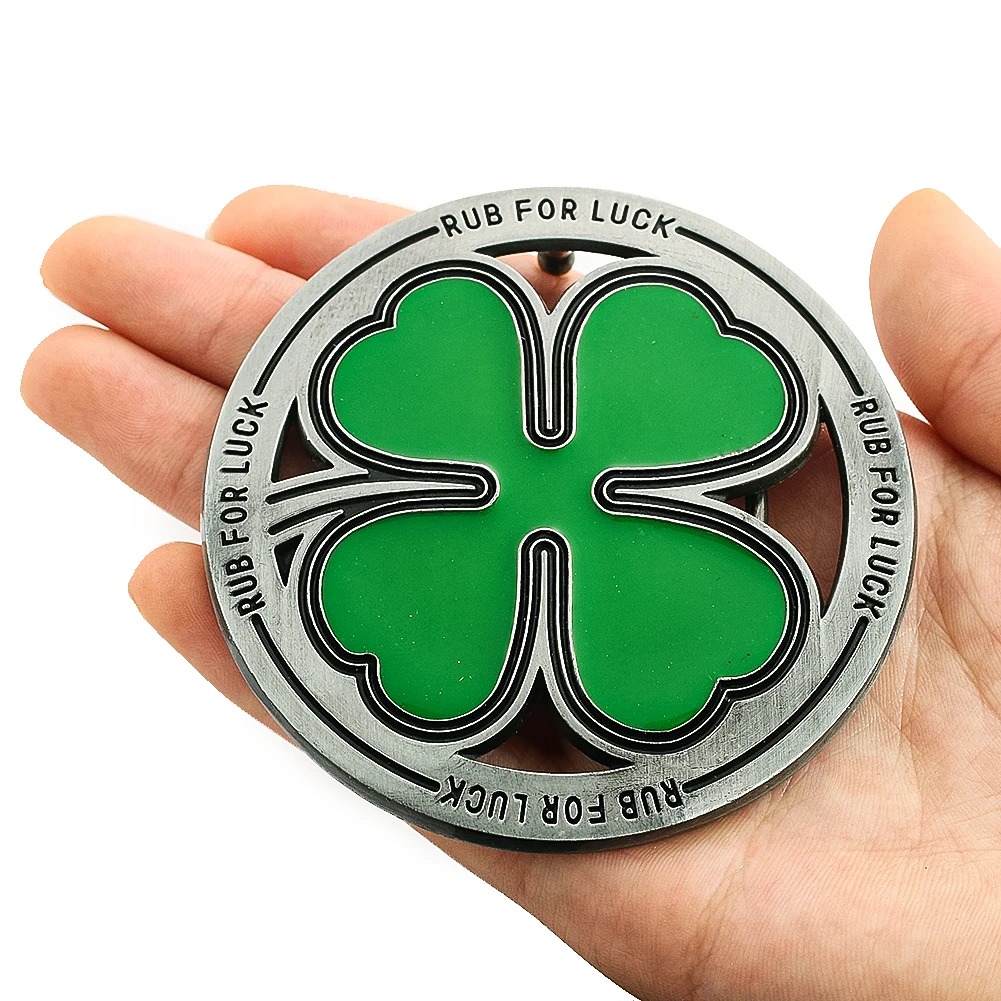 Four Leaf Clover Belt Buckle R - Outdoor Hunting Outfit review and price