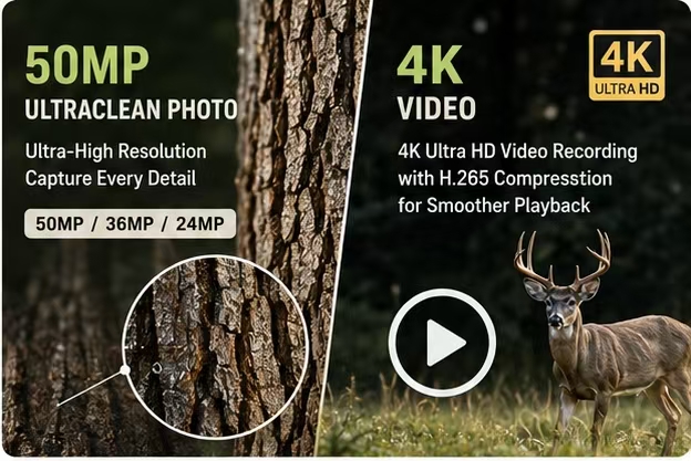 Solar Wildlife 50MP 4K Video T - Outdoor Hunting Camera Wifi review and price