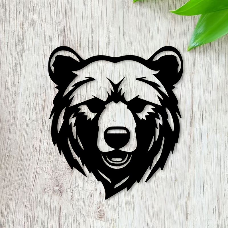 Hunting Bear Metal Wall Art Ir - Hunting Outdoor Christmas Decorations review and price