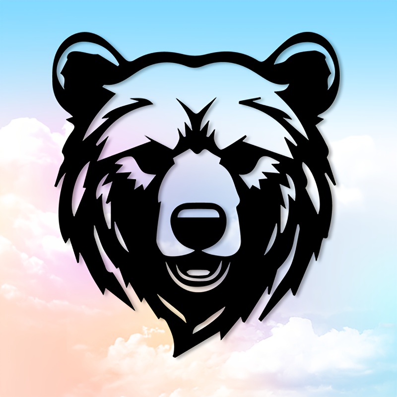 Hunting Bear Metal Wall Art Ir - Hunting Outdoor Christmas Decorations review and price