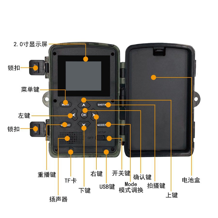 Bluetooth WiFi Infrared Camera - Outdoor Hunting Camera Wifi review and price