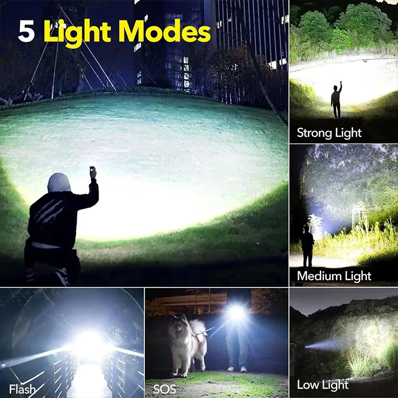 High Power LED Flashlight Rech - Tactical Flashlight Rechargeable review and price