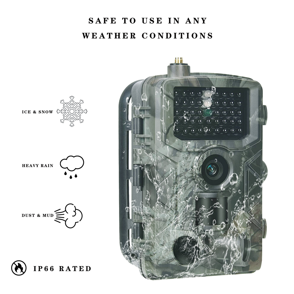 30MP 2K 4G Outdoor Infrared Hu - Outdoor Hunting Video Camera review and price