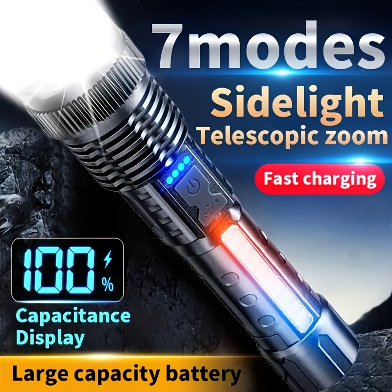 Powerful LED Flashlight Batter - Tactical Flashlight Rechargeable review and price